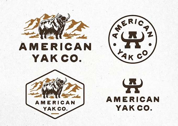 design cattle brand ranch western style logo
