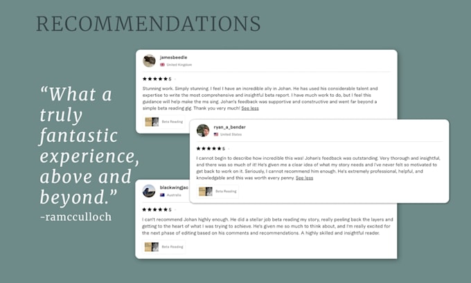 give professional feedback on your writing style and prose