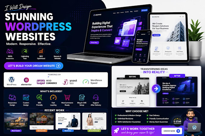 build a fast and modern wordpress website