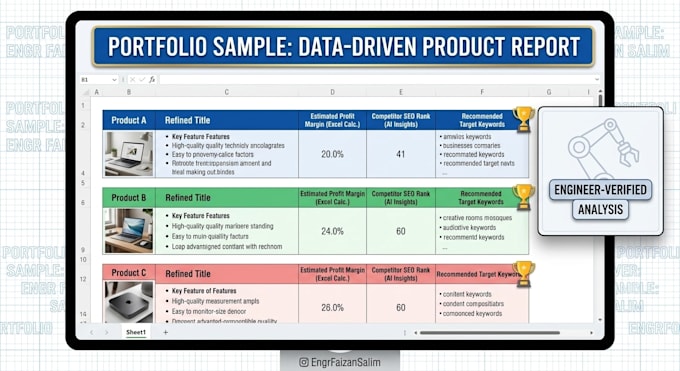 do ai powered product research and SEO descriptions for your store