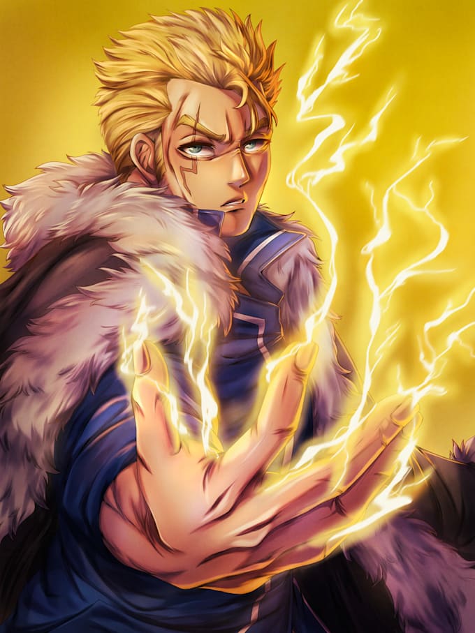 create fanart and oc design for you