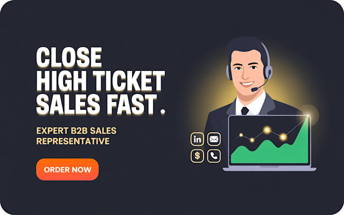 close high ticket b2b sales as an expert sales representative