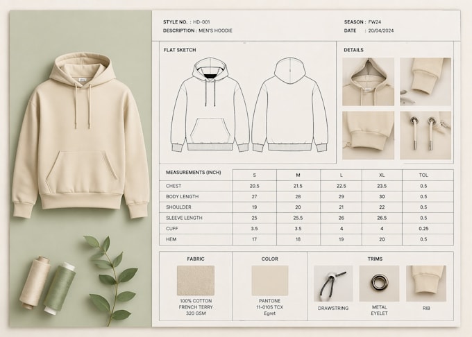 create clothing tech pack fashion design technical drawing flat sketch