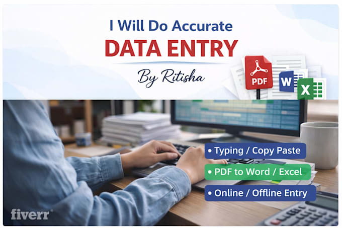 do accurate manual data entry work fast
