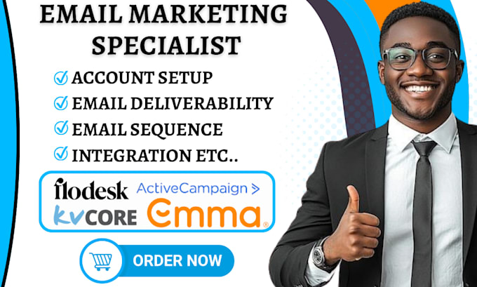 setup sendfox emma kvcore flodesk workflow activecampaign automation klaviyo va