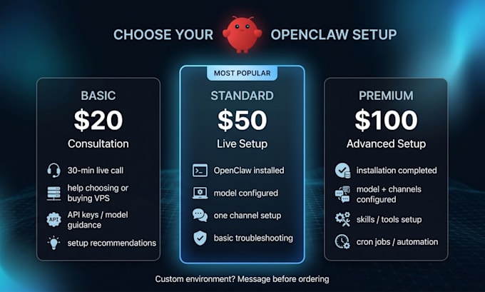 install openclaw and configure channels