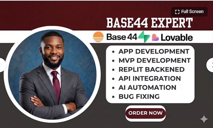 build base44 web app, fix bugs, base 44 expert  replit ai developer