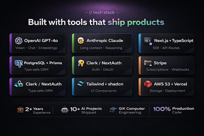 build your ai powered saas web app using open ai or claude