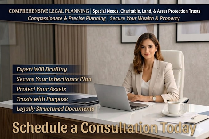 draft asset protection, land trust, and totten trust documents