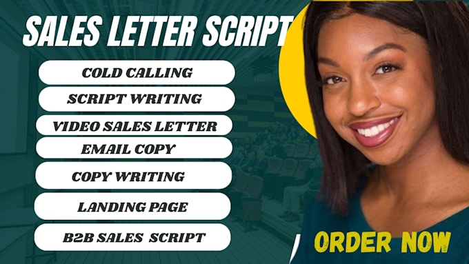 write a high converting cold calling script sales script sales closer vsl