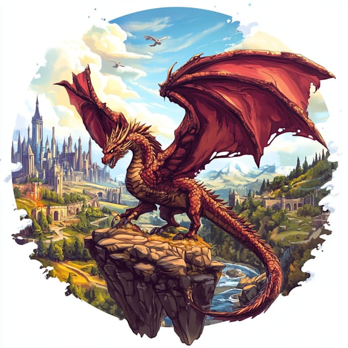 create a fantasy logo
