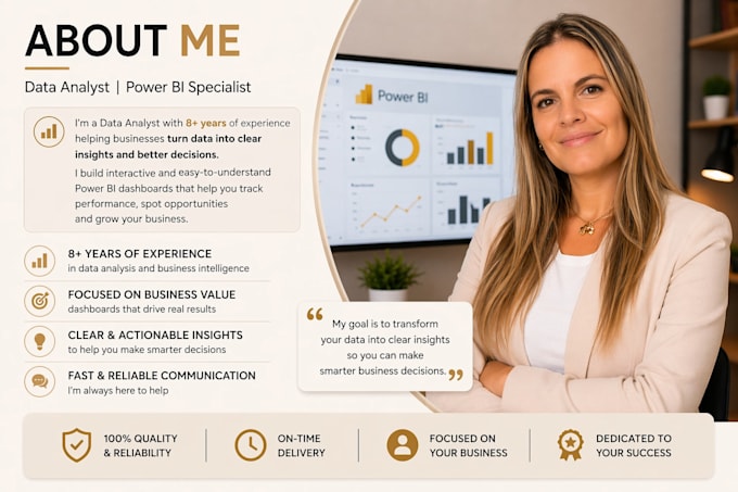create a power bi dashboard to track your business performance