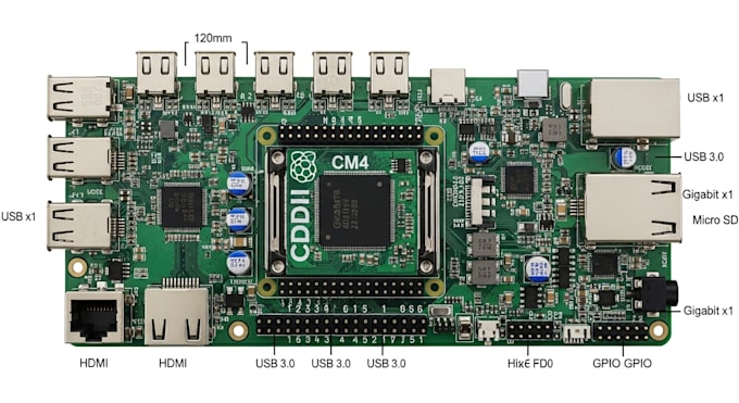 design pcbs for raspberry pi cm4 cm5 carrier boards and embedded system