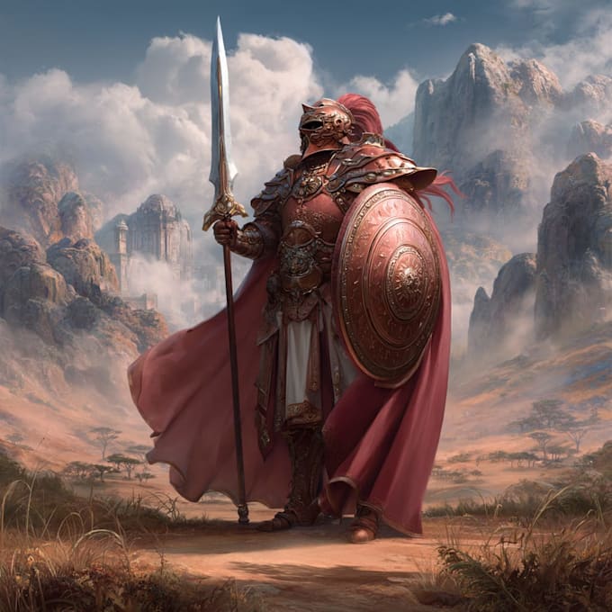 create character illustrations for your fantasy card game