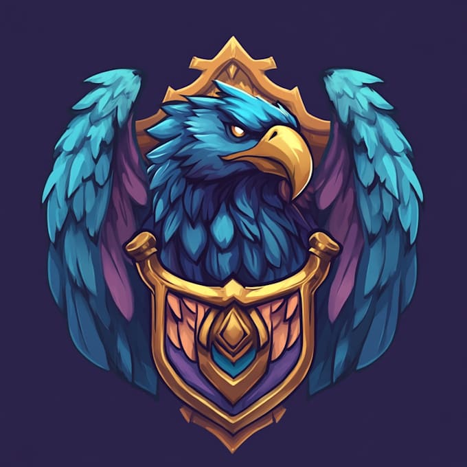 provide a fantasy, rpg, sci fi logo design