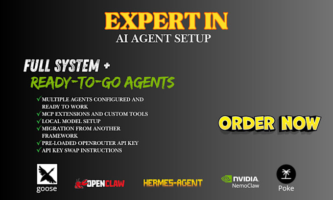 install an ai agent like hermes agent or openclaw
