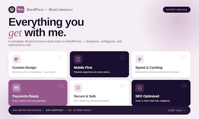 create a professional online store with wordpress