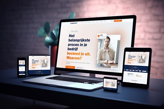 create luxury business wordpress website design, wordpress website development