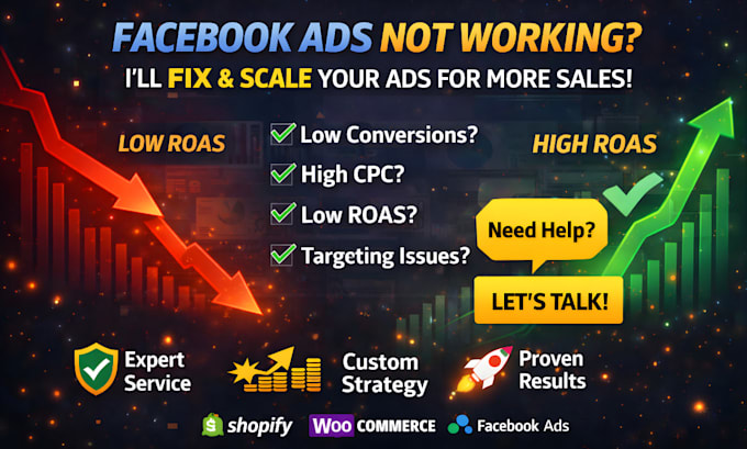 fix and optimize your facebook ads for better roas