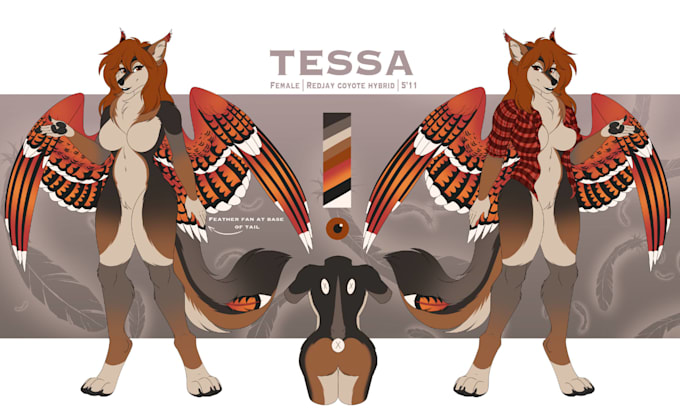 furry ref sheet anthro nsfw or sfw furry reference sheet fursona ref sheet