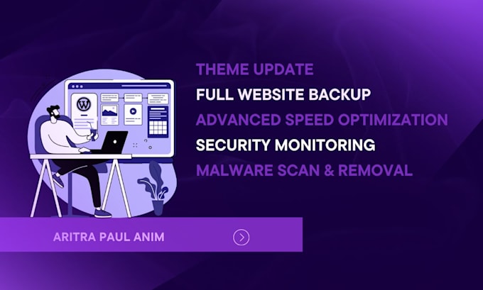 offer complete wordpress care, maintenance and expert help