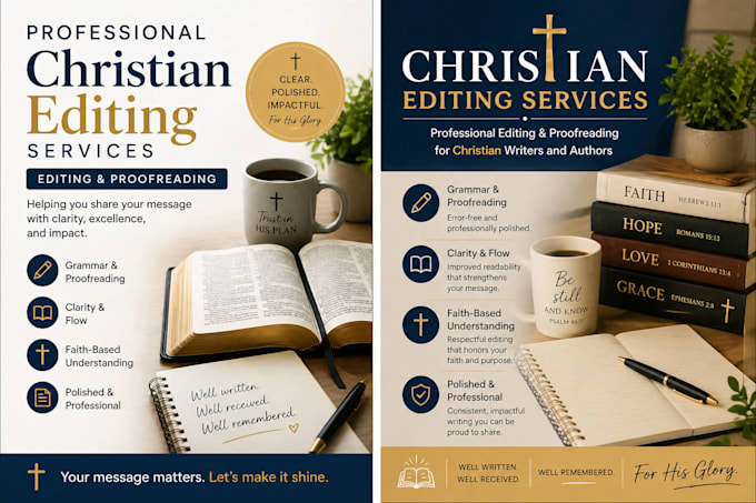 proofread and edit your christian book or devotional