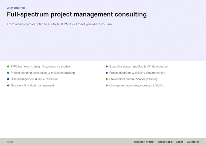 build your pmo framework, processes, and project governance structure