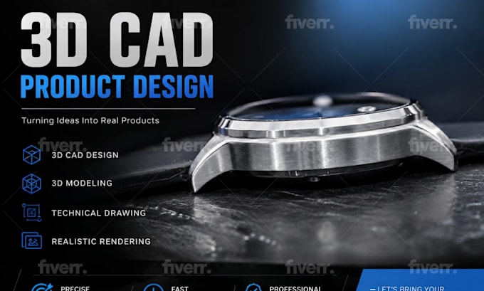 do industrial 3d model, cad design, solid works design,3d modeling and cad model