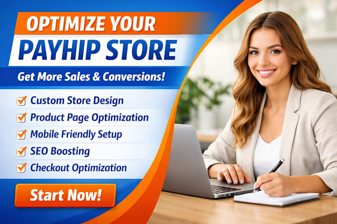 design optimize your payhip store for maximum sales website development