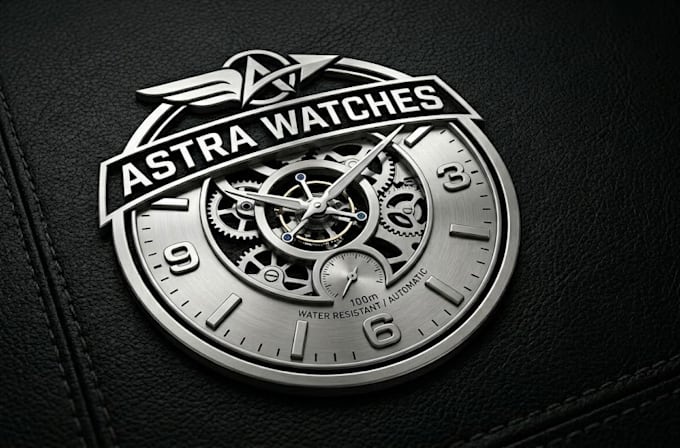 design a luxury logo for watchmaking and precision optics