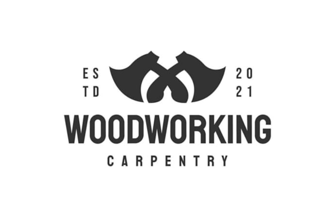 make woodworking, carpentry, furniture and handyman logo