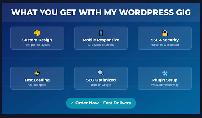 create a professional wordpress website optimized for conversions and SEO