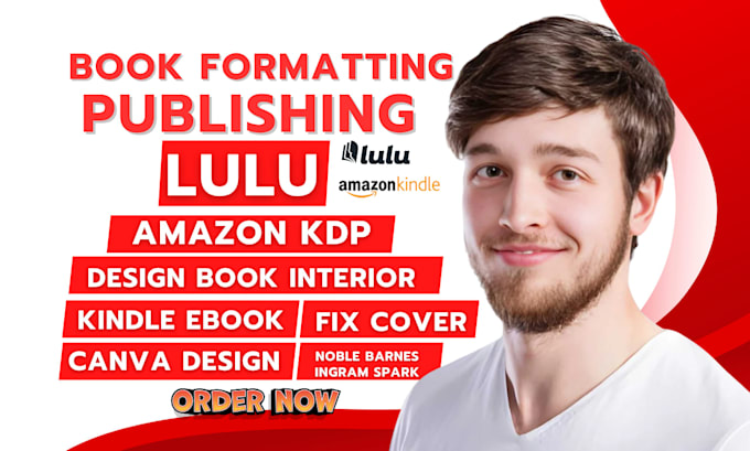lulu publish book formatting amazon KDP paperback print canva ebook formatting