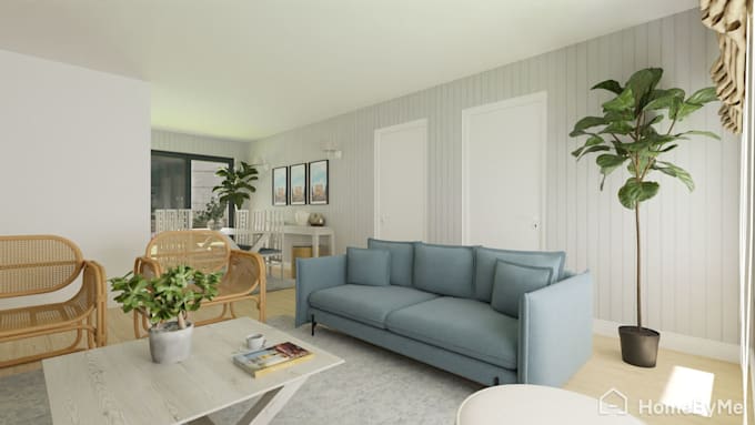 design your home in homebyme with realistic 3d rendering