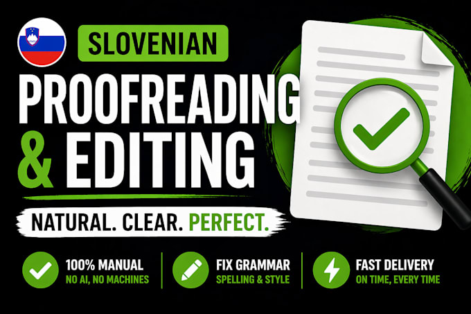 translate english to slovenian naturally and professionally