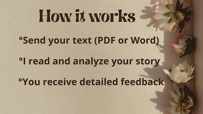 beta reading for your story with honest feedback