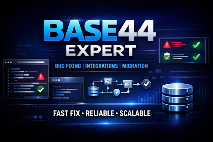 base44 bug fixing base44 expert base44 integrations base44 migration