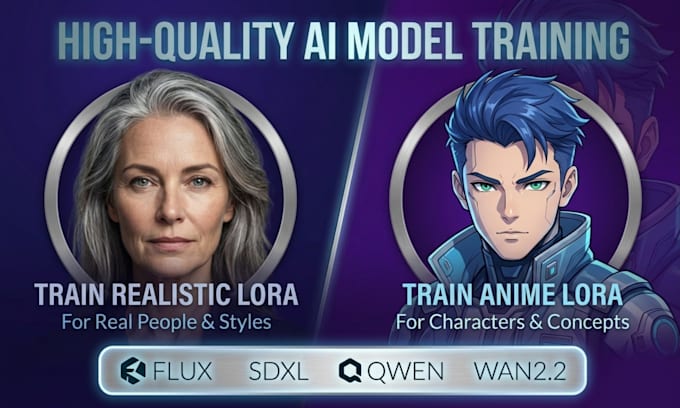 Do custom lora training and comfyui workflow for ai influencer model on ...