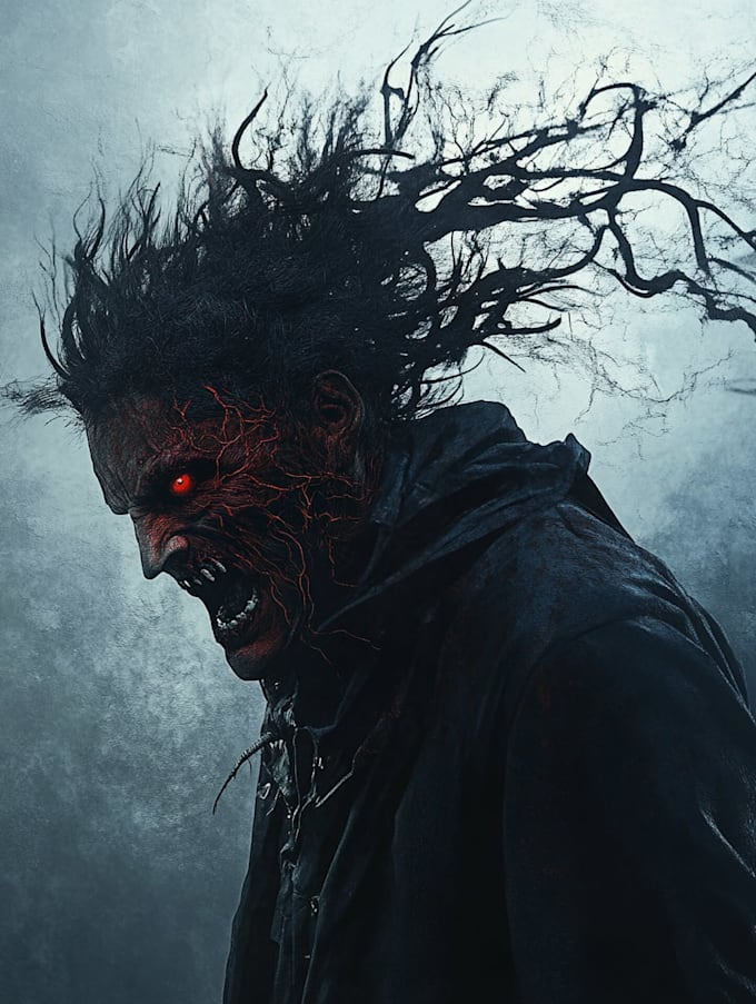 do horror character design