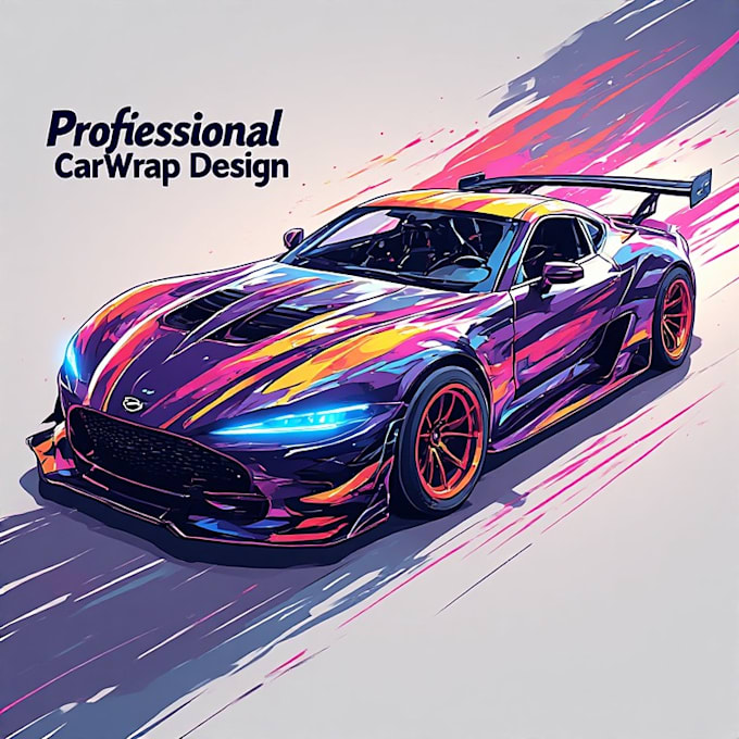create professional car wrap vehicle wrap