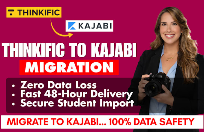 migrate your online course from thinkific to kajabi