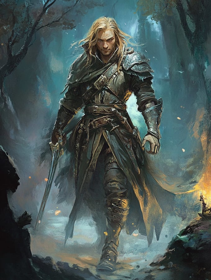 dnd, fantasy character and dnd character