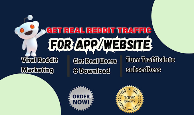 promote fintech app flutter mobile app, crypto website and ai app with reddit