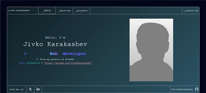 build a modern portfolio site or spa using react