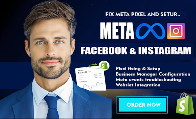 create shopify, facebook, instagram, and tiktok shop