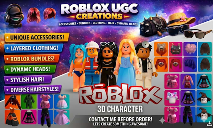 do dynamic head layered clothing ugc bundle and roblox bundle