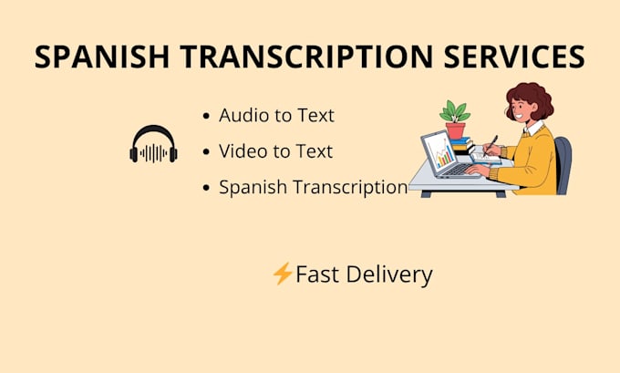 transcribe spanish audio to text