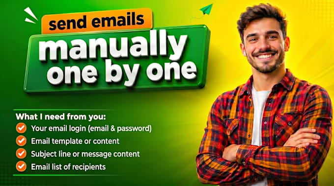 send emails manually one by one