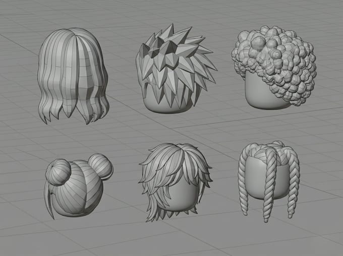 create custom stylized roblox hair