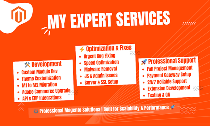 develop, design, customize, and fix your magento 2 store